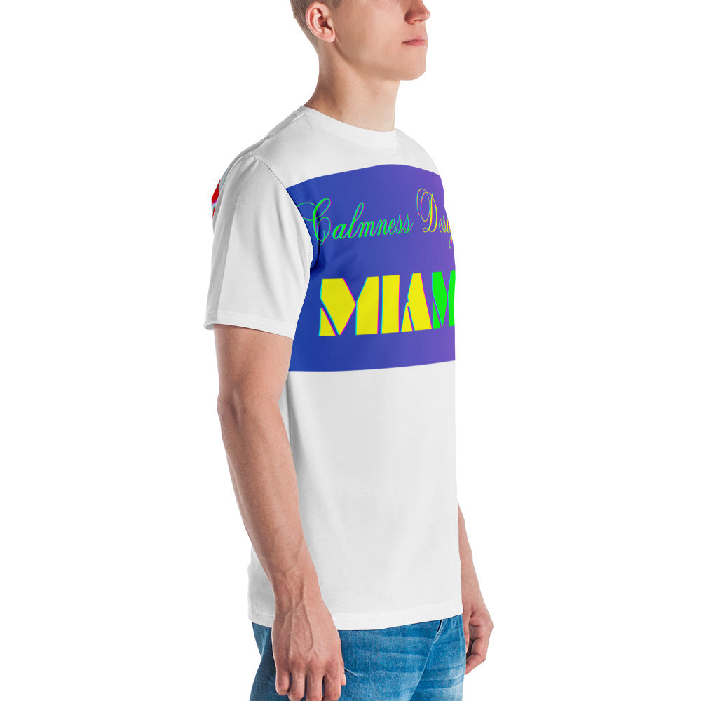 Calmness Designs, MIAMI, Men's t-shirt