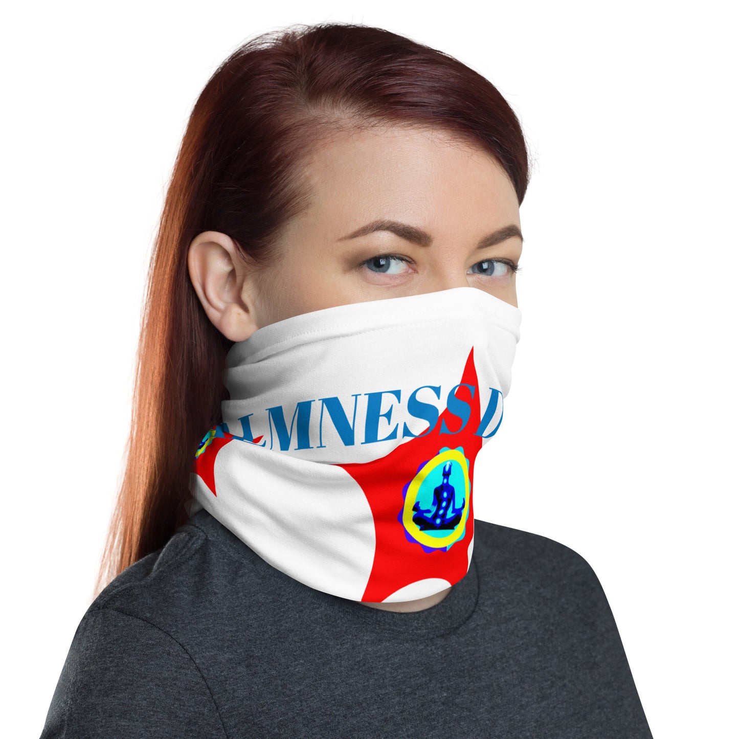 STAR-Logo CALMNESS DESIGNS, Creative Designs, Neck Gaiter