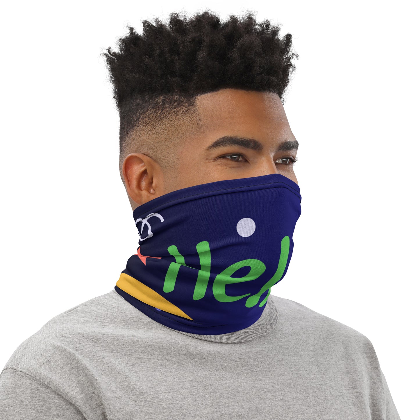 Hello Summer, Summer Vacation Sun Glasses, Stars, CALMNESS DESIGNS, Creative Designer's, Neck Gaiter