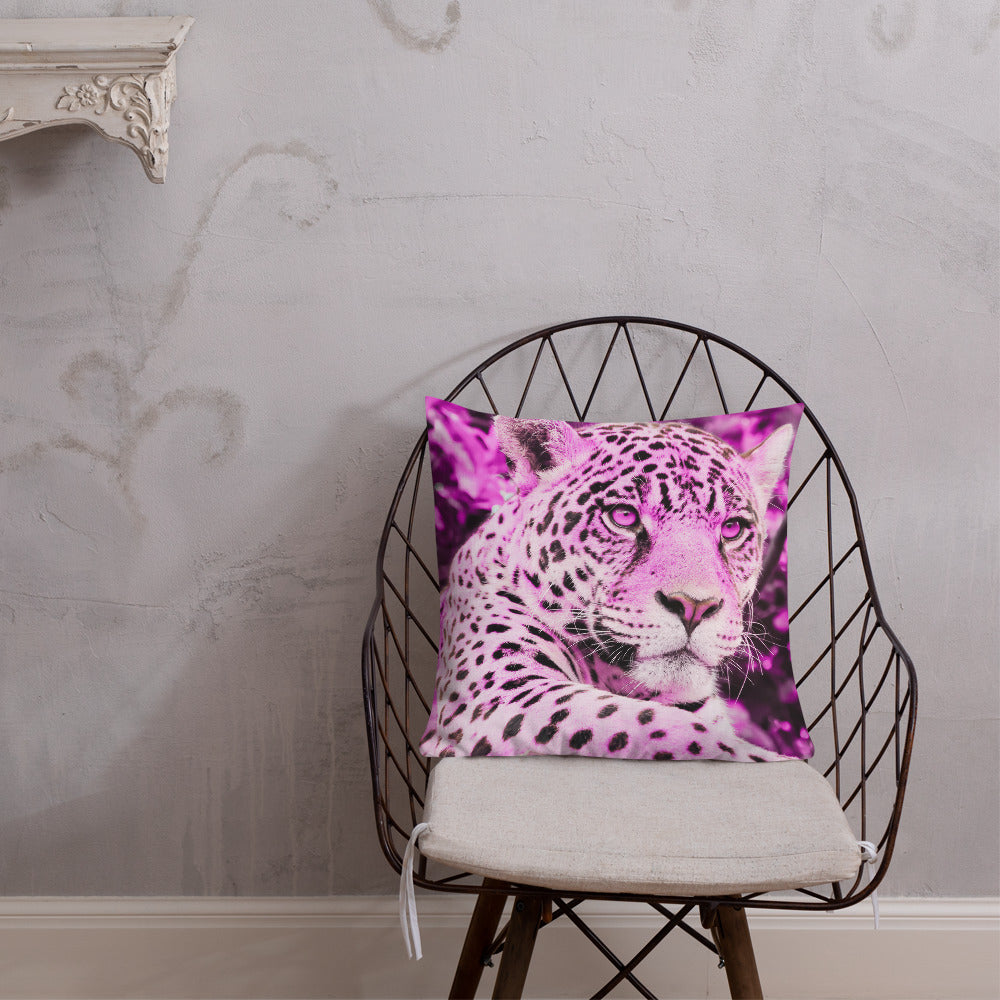 Beautiful Tiger Head Premium Pillow