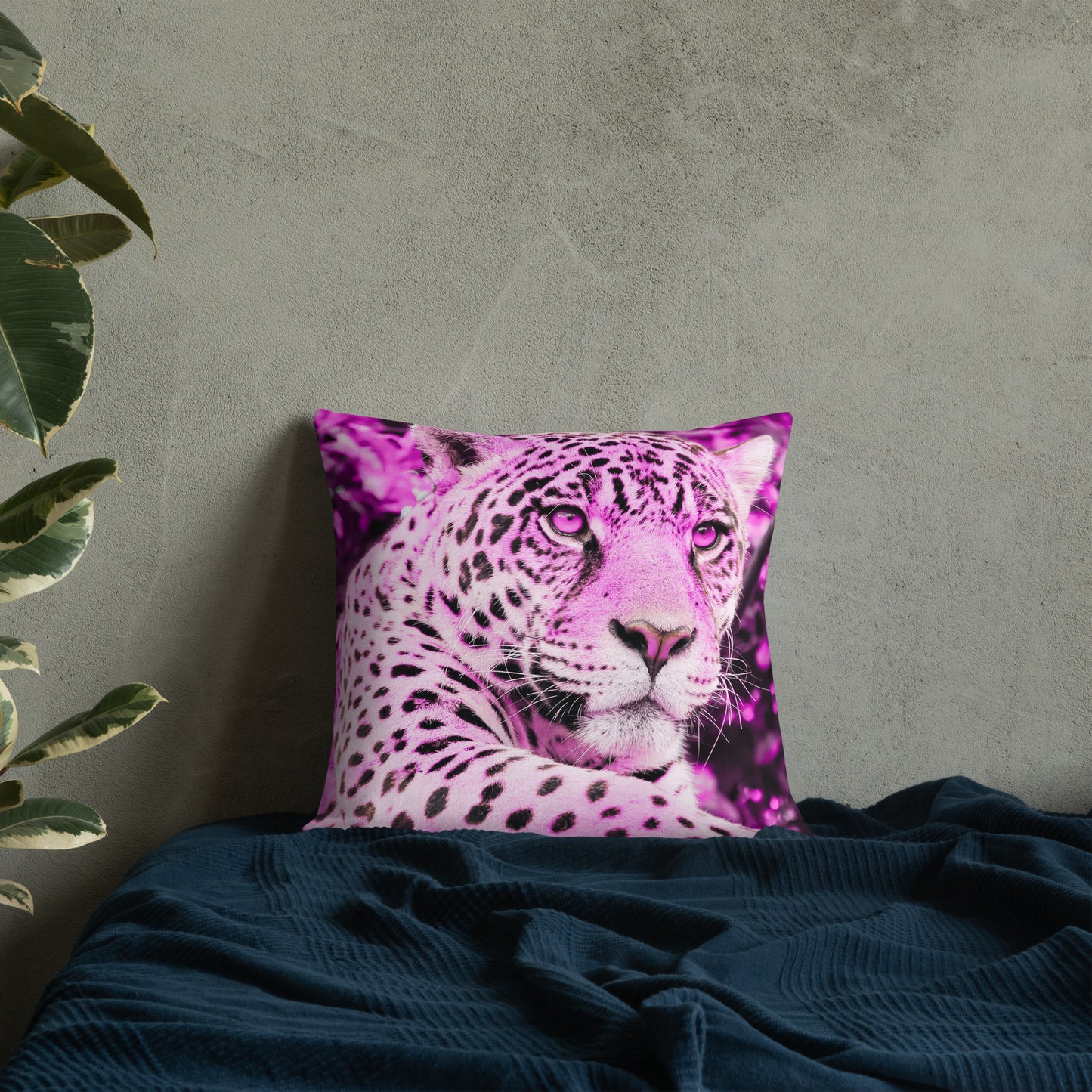 Beautiful Tiger Head Premium Pillow