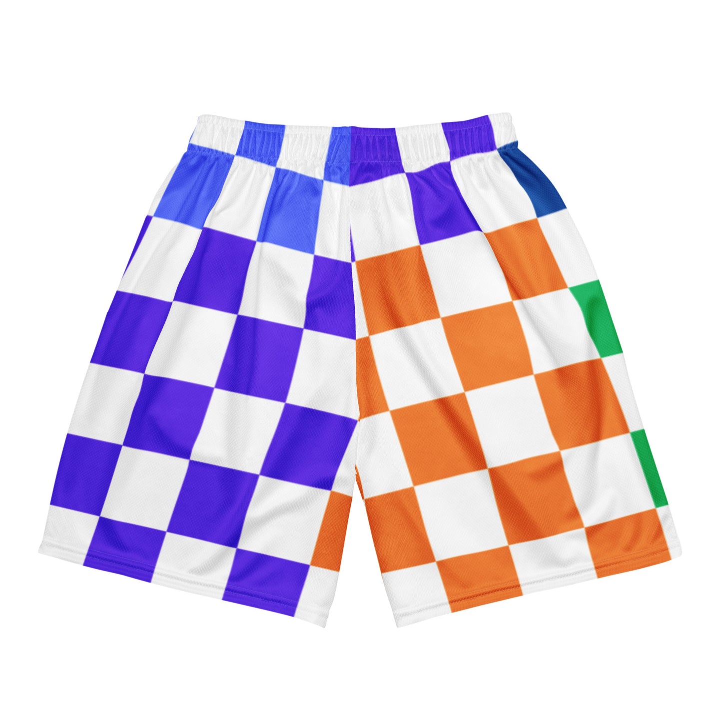 Checkerboard Styled, Calmnessdesign.COM, Unisex mesh shorts