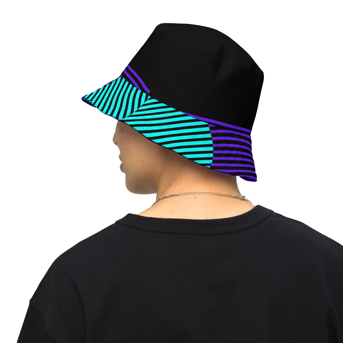 Calmness Designs, Bald Head, FLY-AWAY PLAYER 106 Reversible bucket hat