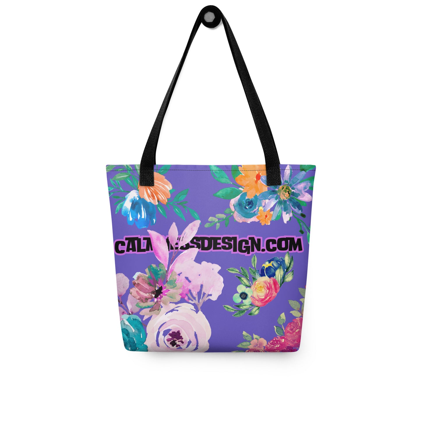 Wreaths Watercolor Flower Cutout, Calmness Designs, Calmnessdesign.COM, Tote bag