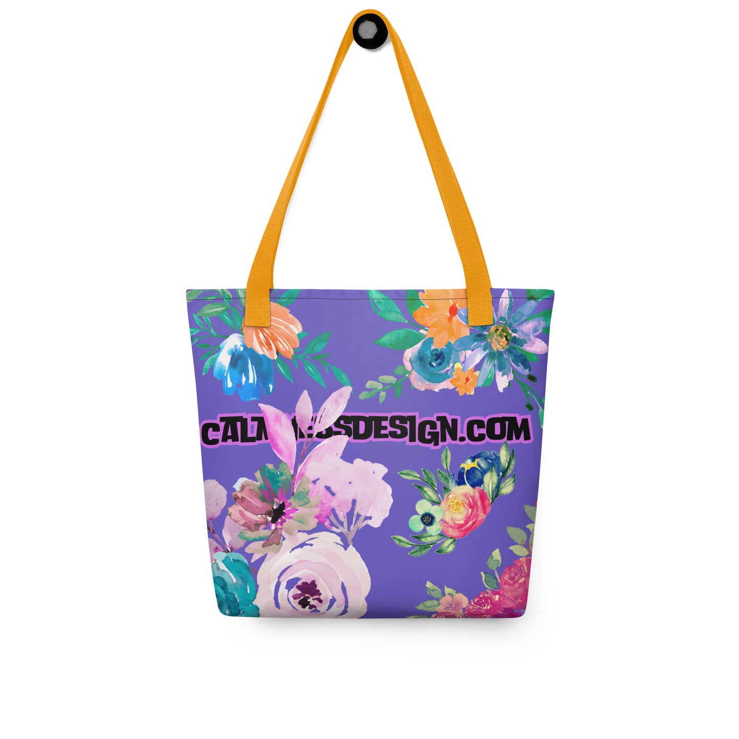Wreaths Watercolor Flower Cutout, Calmness Designs, Calmnessdesign.COM, Tote bag