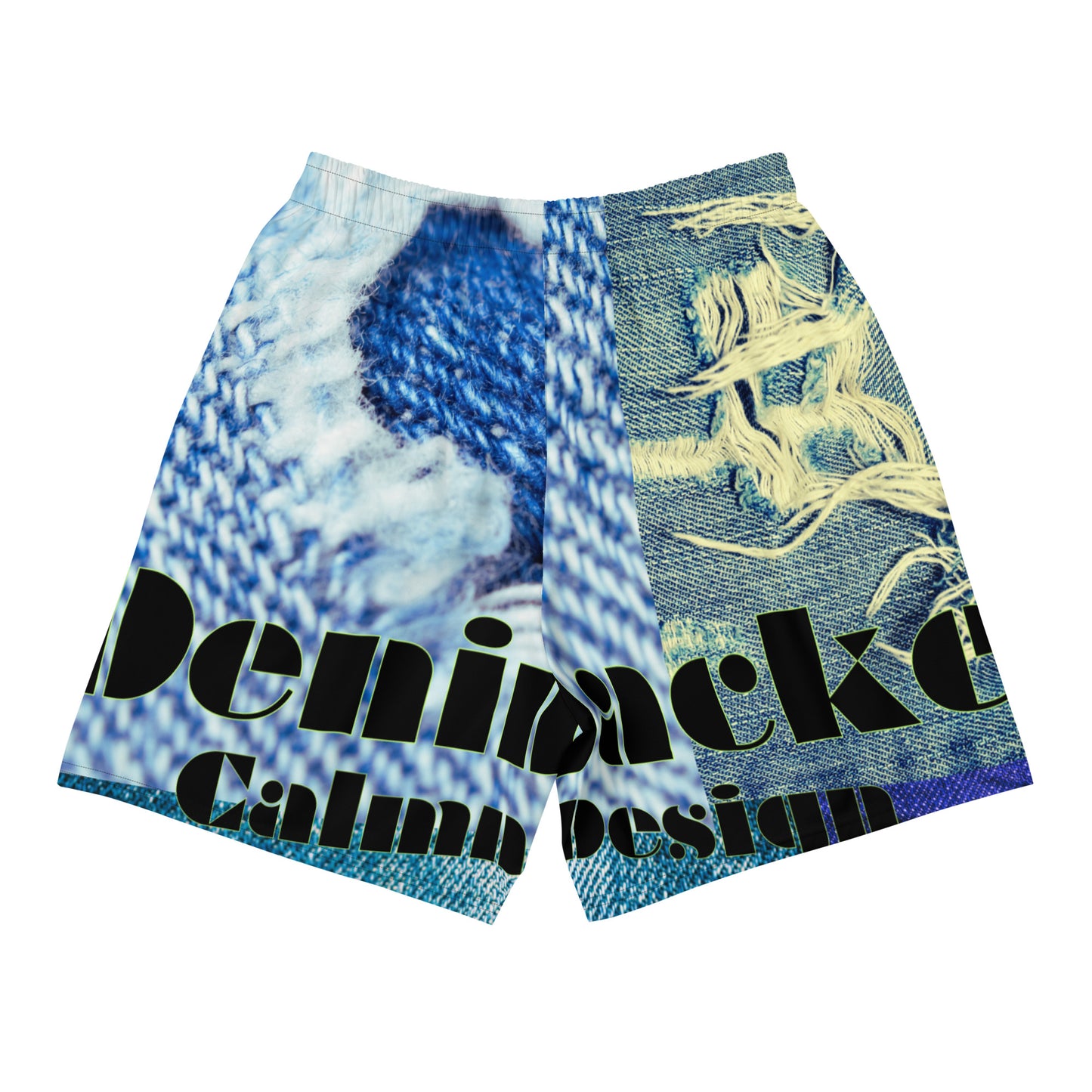 Tear on Denim, Old Jeans, By Calmnessdesign.COM, All-Over Print Unisex Athletic Long Shorts