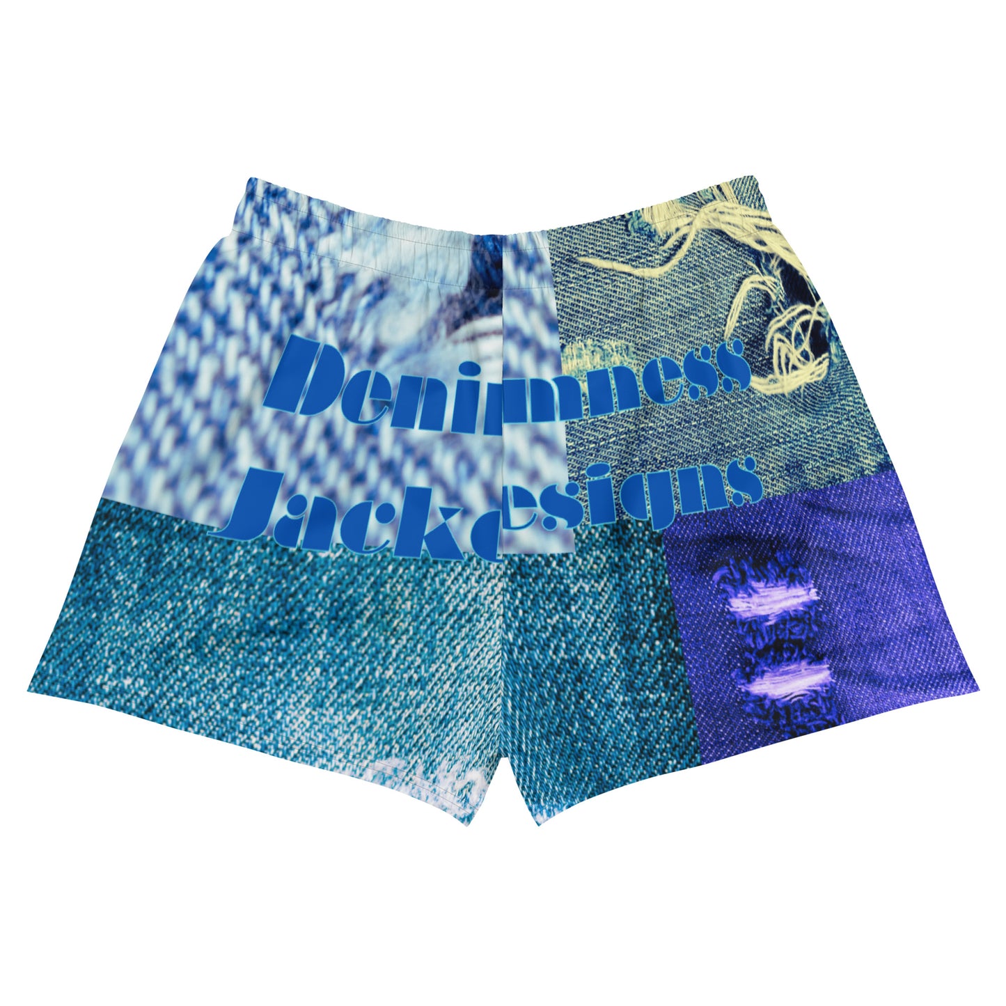 Tear on Denim, Old Jeans, By Calmnessdesign.COM, All-Over Print Unisex Athletic Shorts