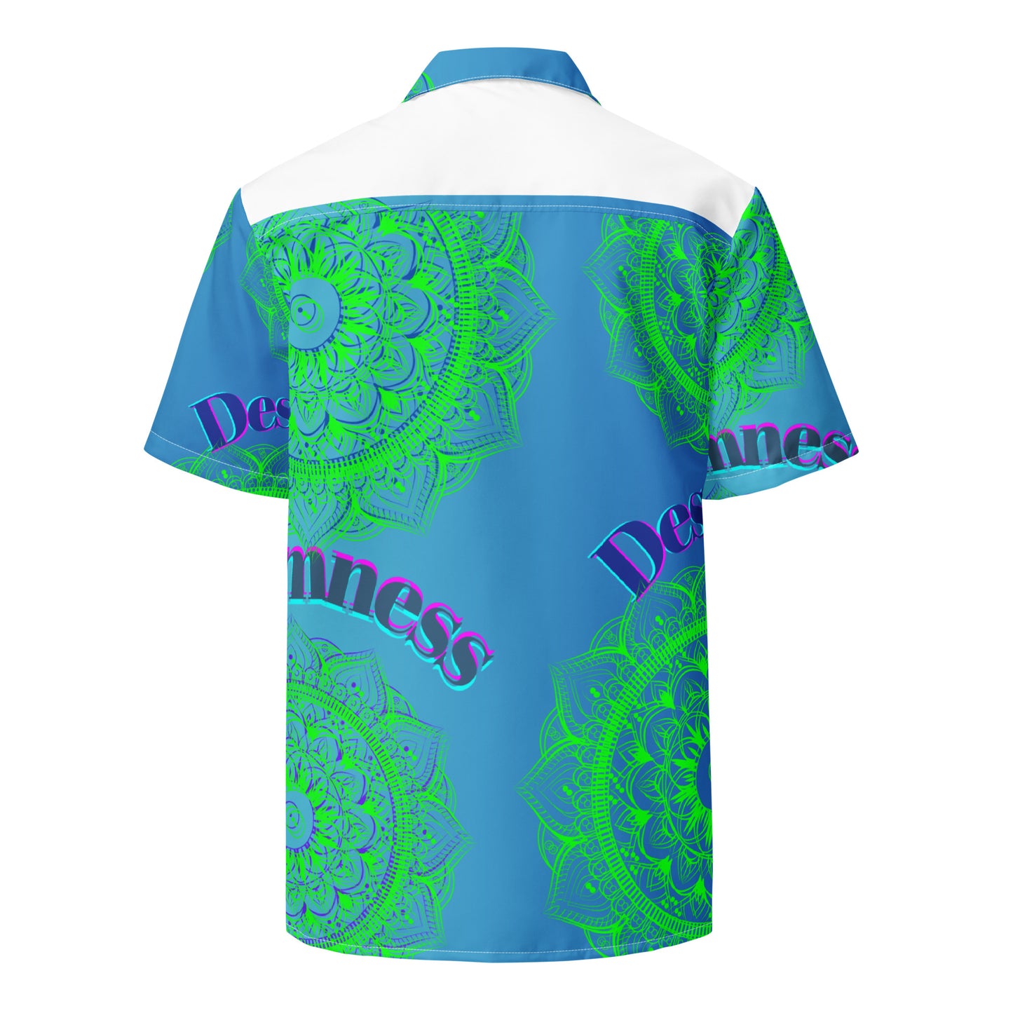 Luxury Mandala Designs, CALMNESS DESIGNS, Creative Designer's, Unisex button shirt