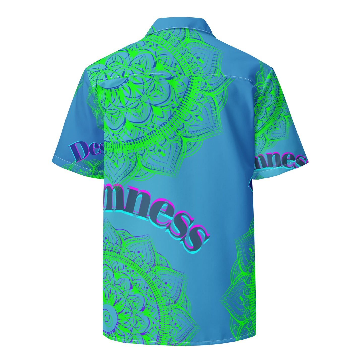 Luxury Mandala Designs, CALMNESS DESIGNS, Creative Designer's, Unisex button shirt
