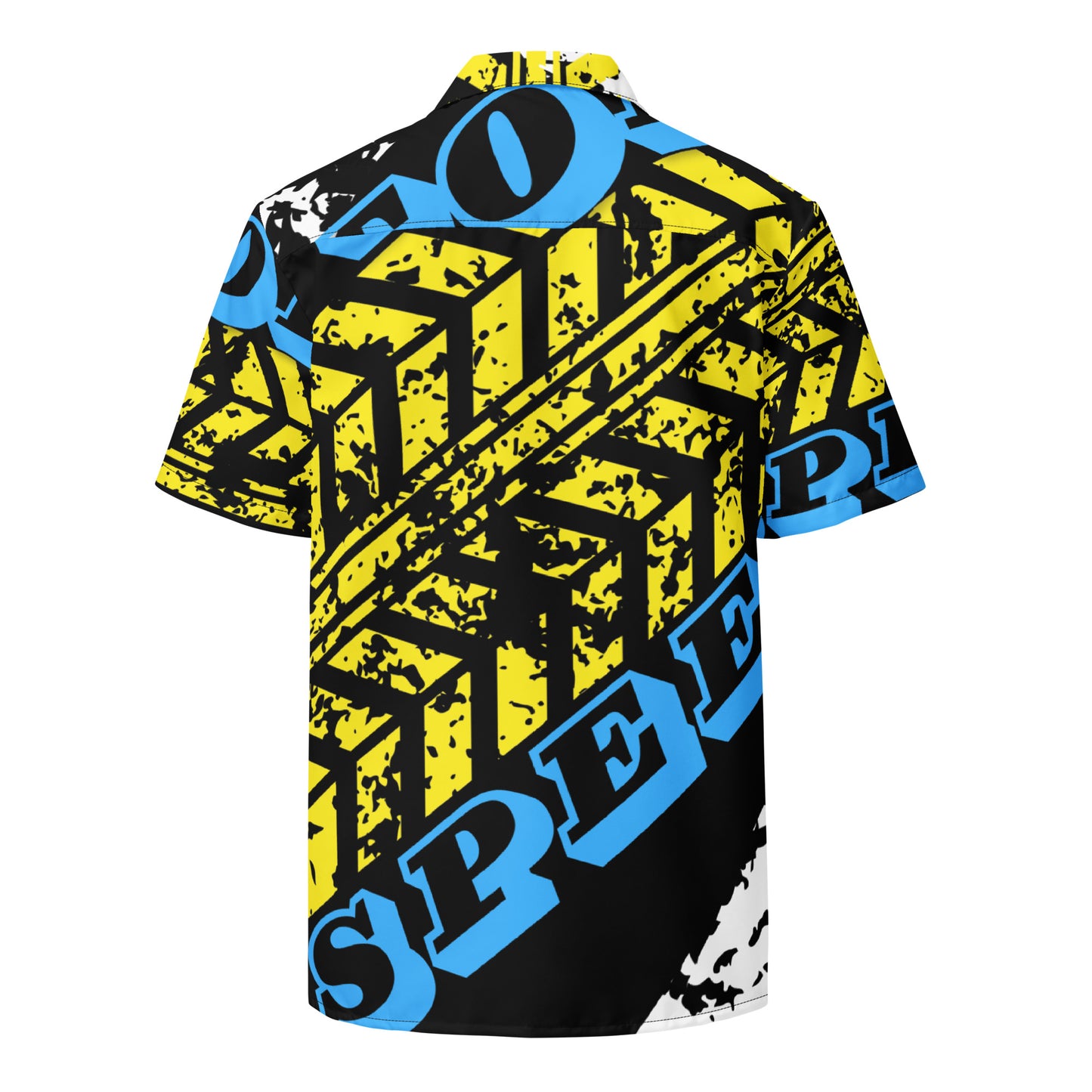 Car Tire Track, Top Speed, Calmnessdesign.COM, Unisex button shirt