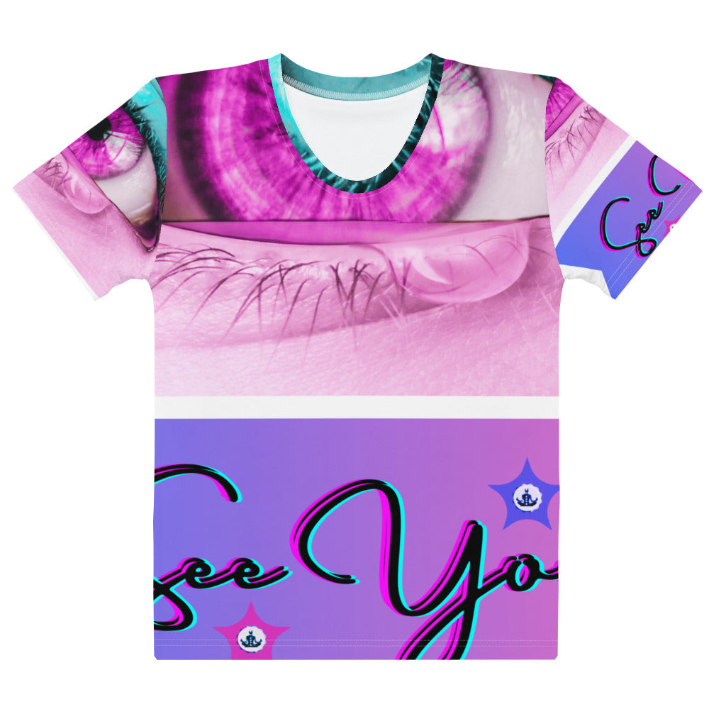 Eye See You, EYE, Calmness Designs LOGO STAR, Women's T-shirt