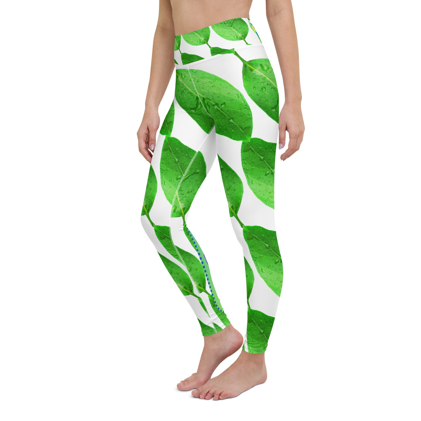 Wet Lemon Leah, Calmness Designs, Yoga Leggings