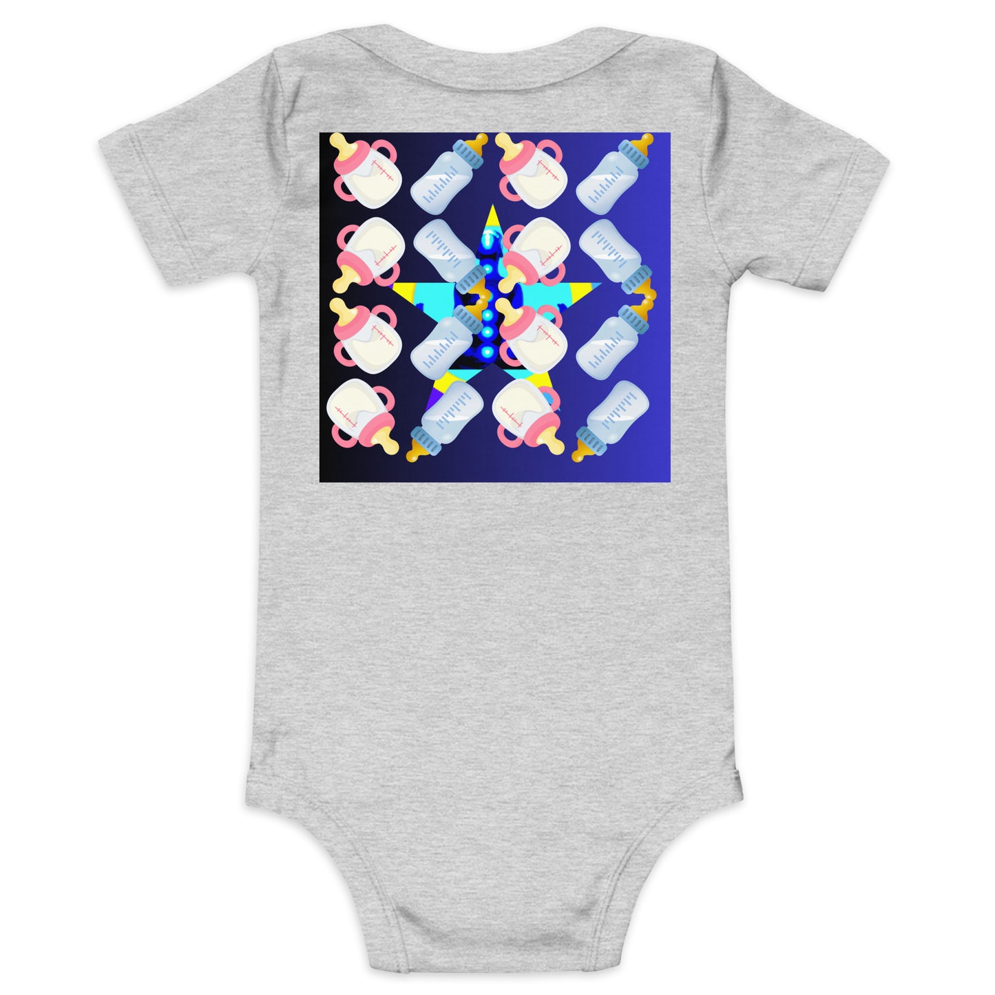 Baby Bottle, Baby Feeding Bottles, CALMNESS DESIGNS, Creative Designer's, Baby short sleeve one piece