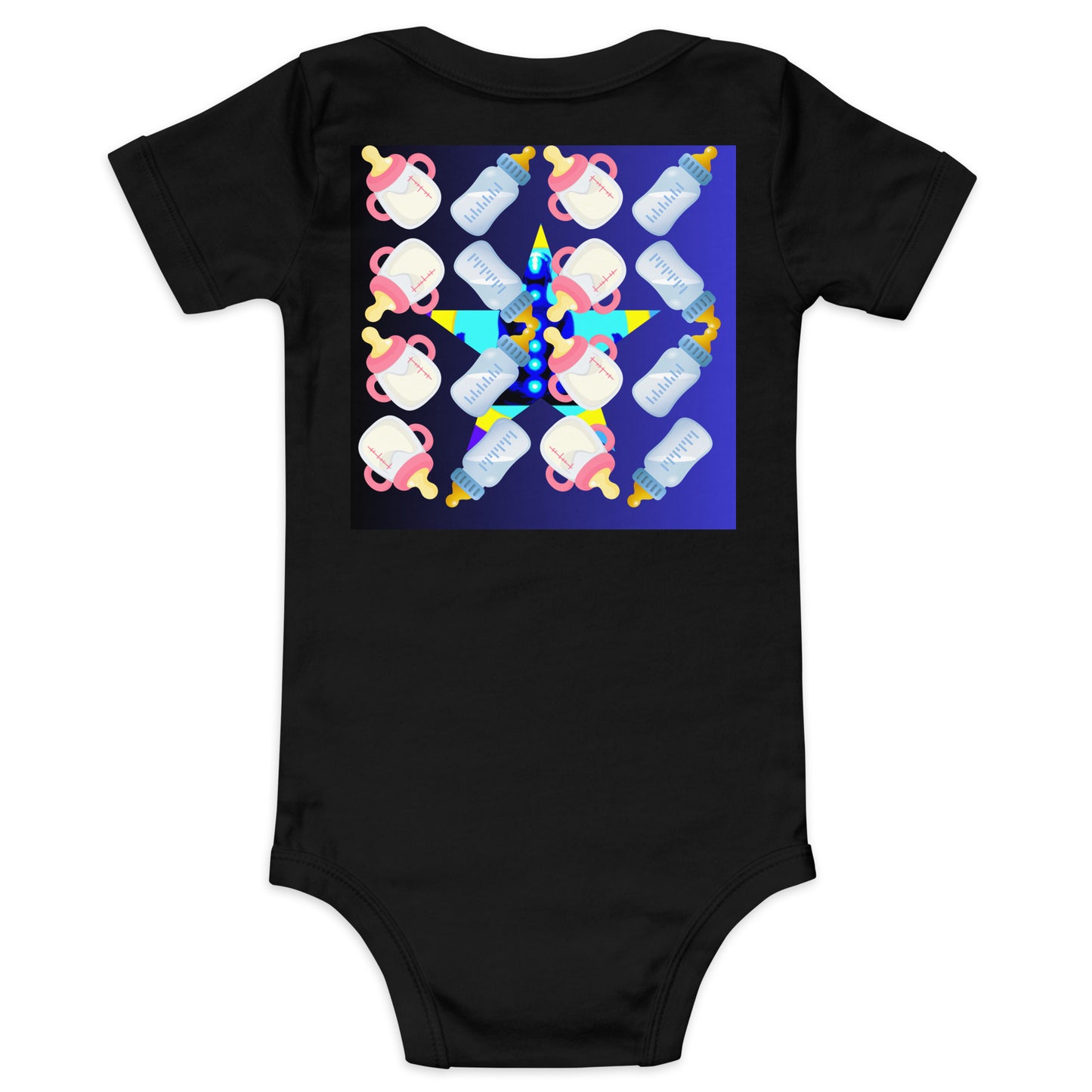 Baby Bottle, Baby Feeding Bottles, CALMNESS DESIGNS, Creative Designer's, Baby short sleeve one piece
