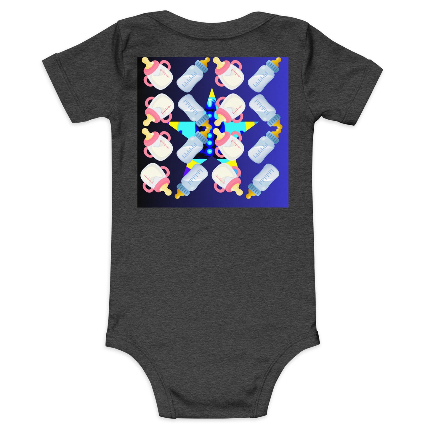 Baby Bottle, Baby Feeding Bottles, CALMNESS DESIGNS, Creative Designer's, Baby short sleeve one piece