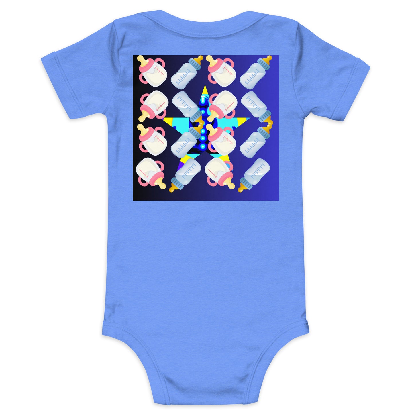 Baby Bottle, Baby Feeding Bottles, CALMNESS DESIGNS, Creative Designer's, Baby short sleeve one piece