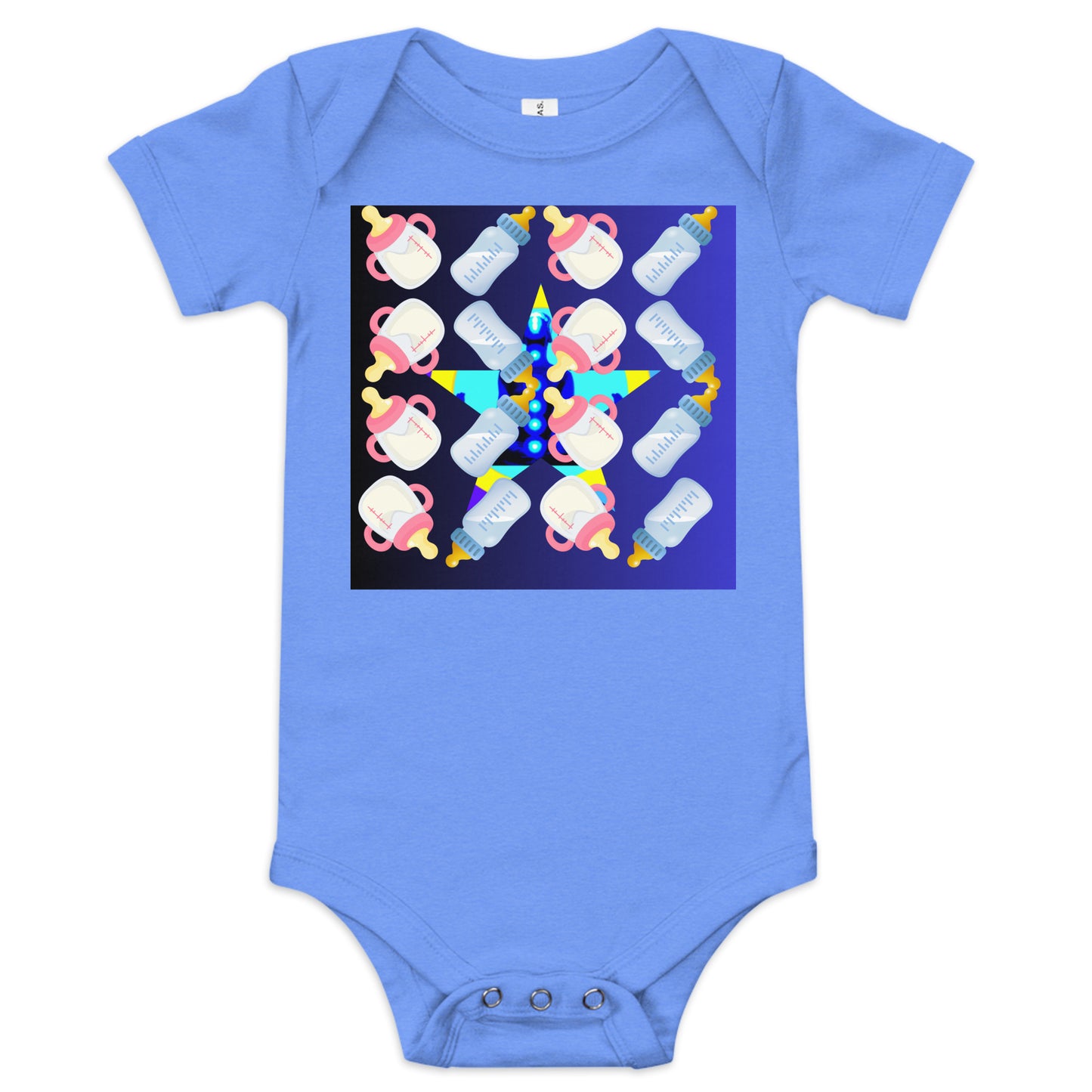 Baby Bottle, Baby Feeding Bottles, CALMNESS DESIGNS, Creative Designer's, Baby short sleeve one piece