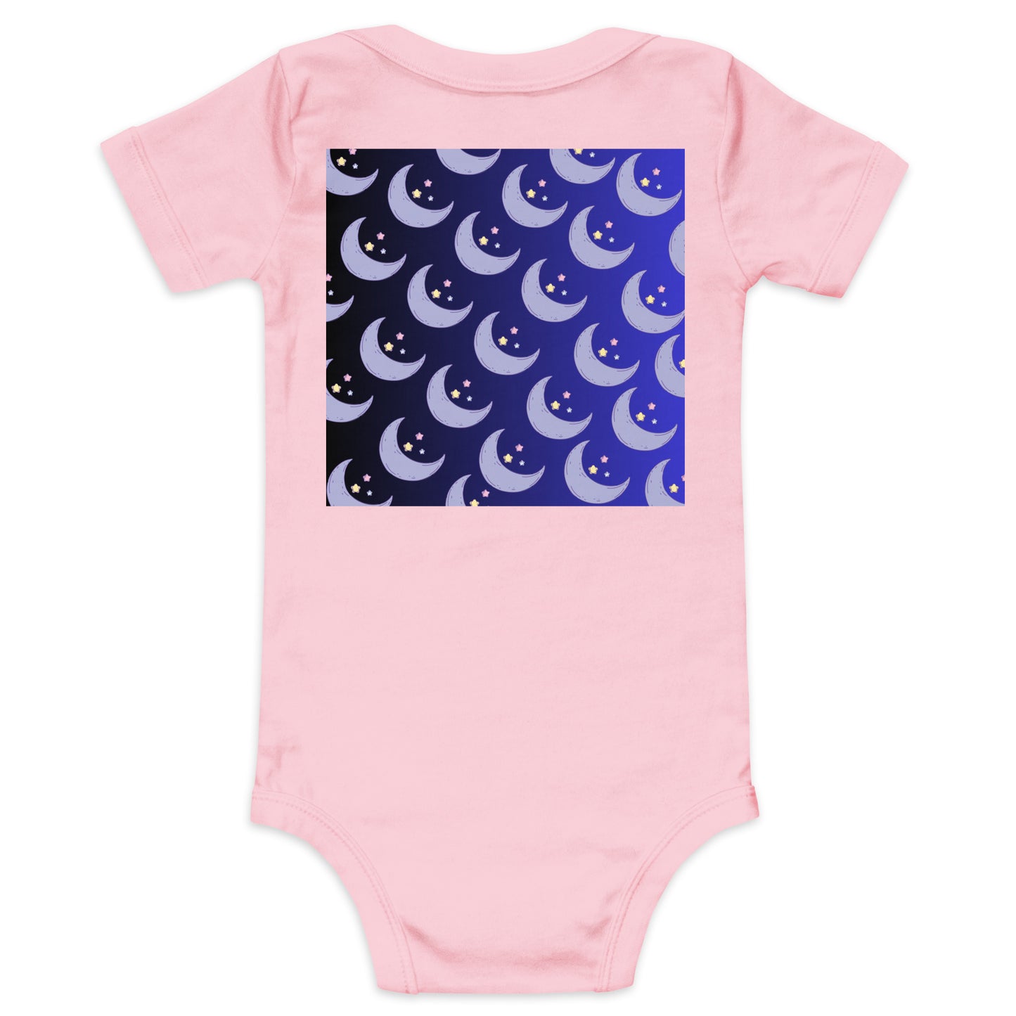 Baby Moon and Stars, CALMNESS DESIGNS, Creative Designer's, Baby short sleeve one piece