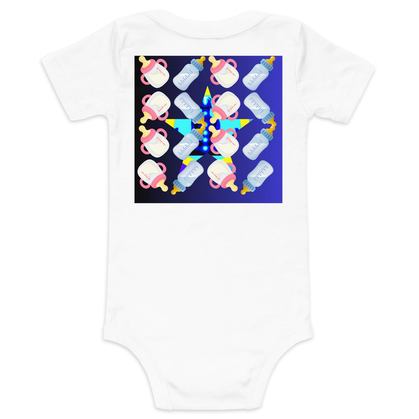 Baby Bottle, Baby Feeding Bottles, CALMNESS DESIGNS, Creative Designer's, Baby short sleeve one piece