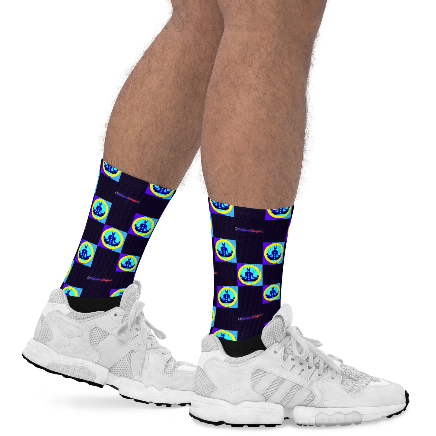 Calmness Designs-Logo, Calmness Designs, Socks