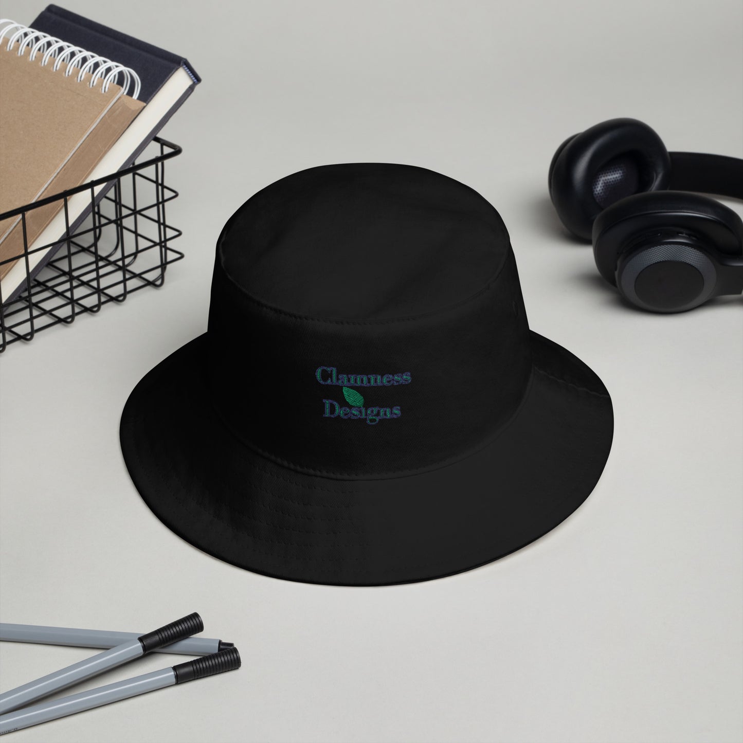 Wet Lemon Leah, Calmness Designs, Bucket Hat