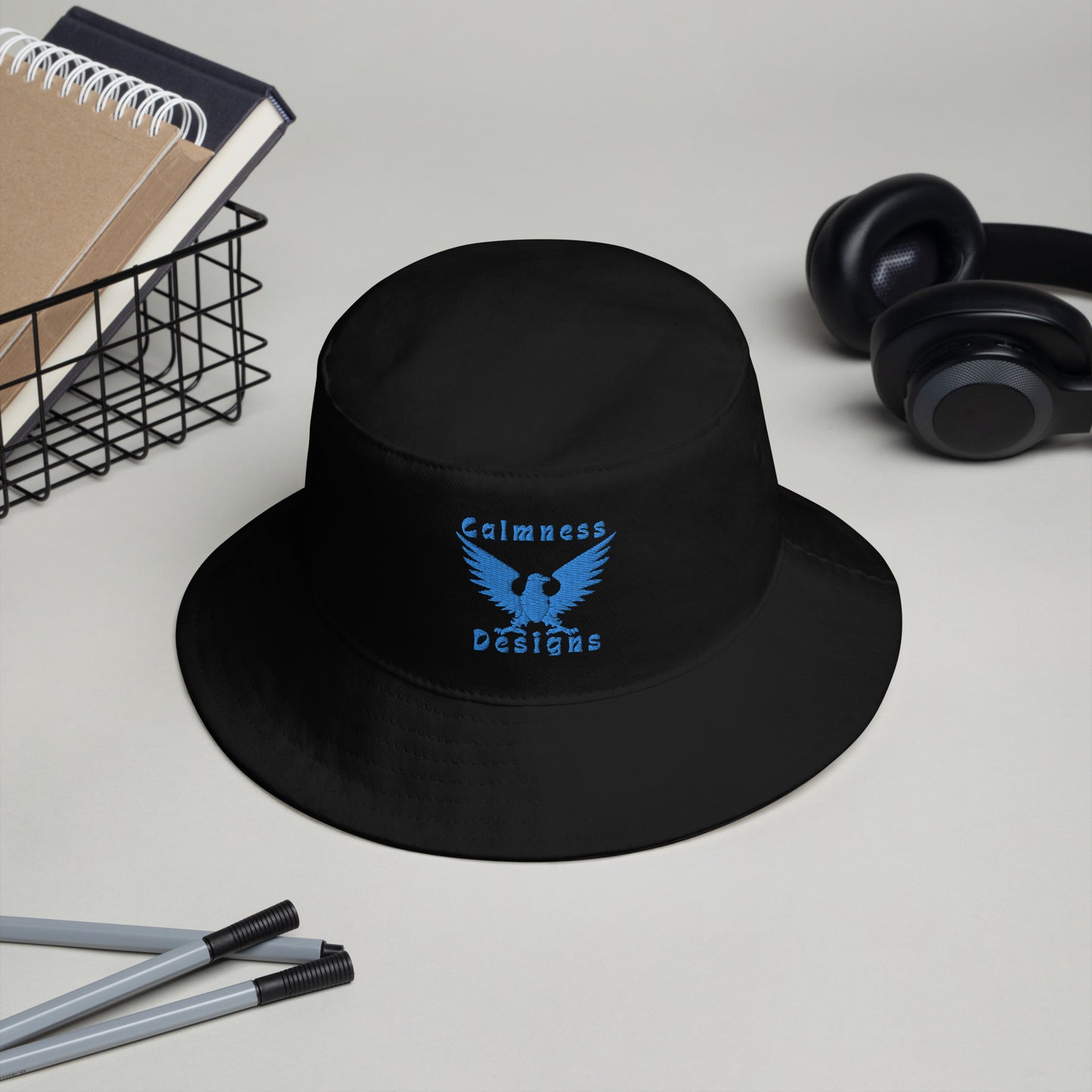 Eagle HERALDIC Symbol, CALMNESS DESIGNS, Creative Designer's, Bucket Hat