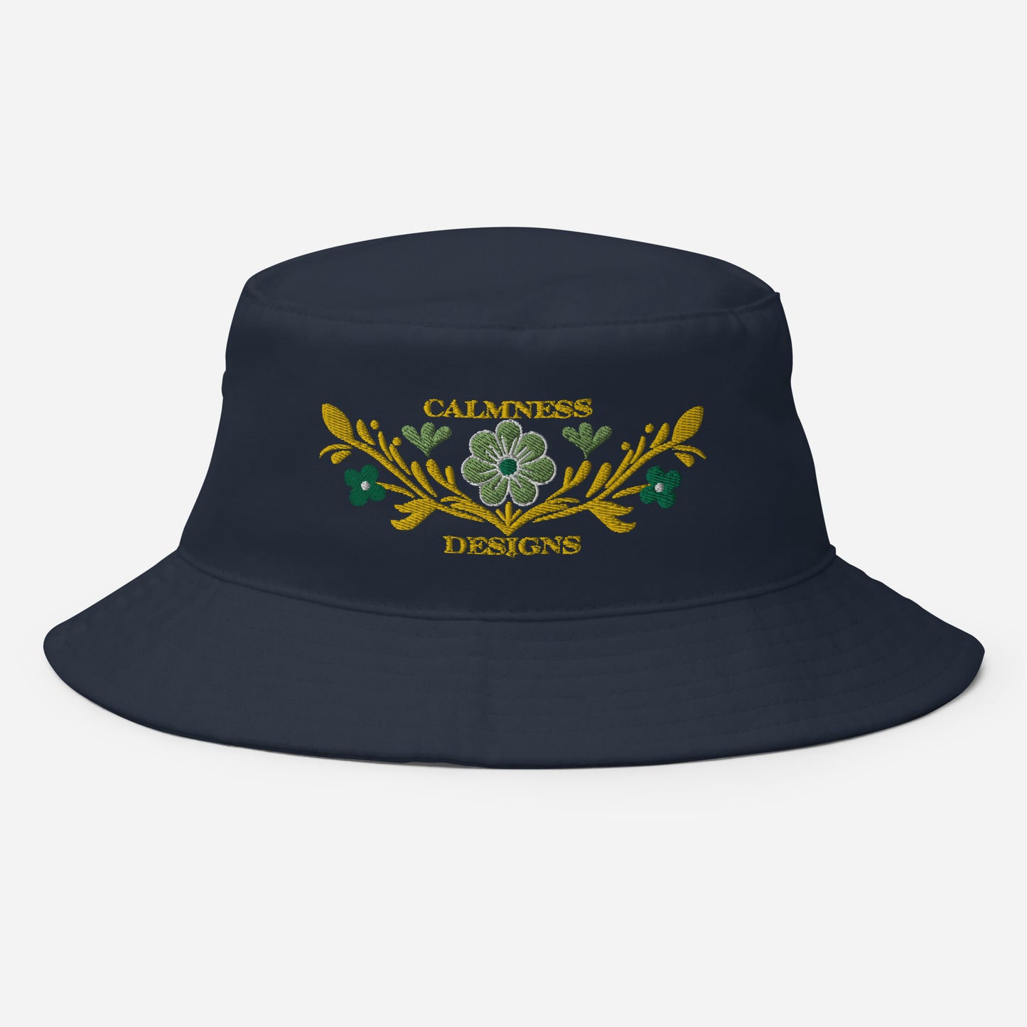 Flower Decoration Mexican Style, CALMNESS DESIGNS, Creative Designer's, Bucket Hat