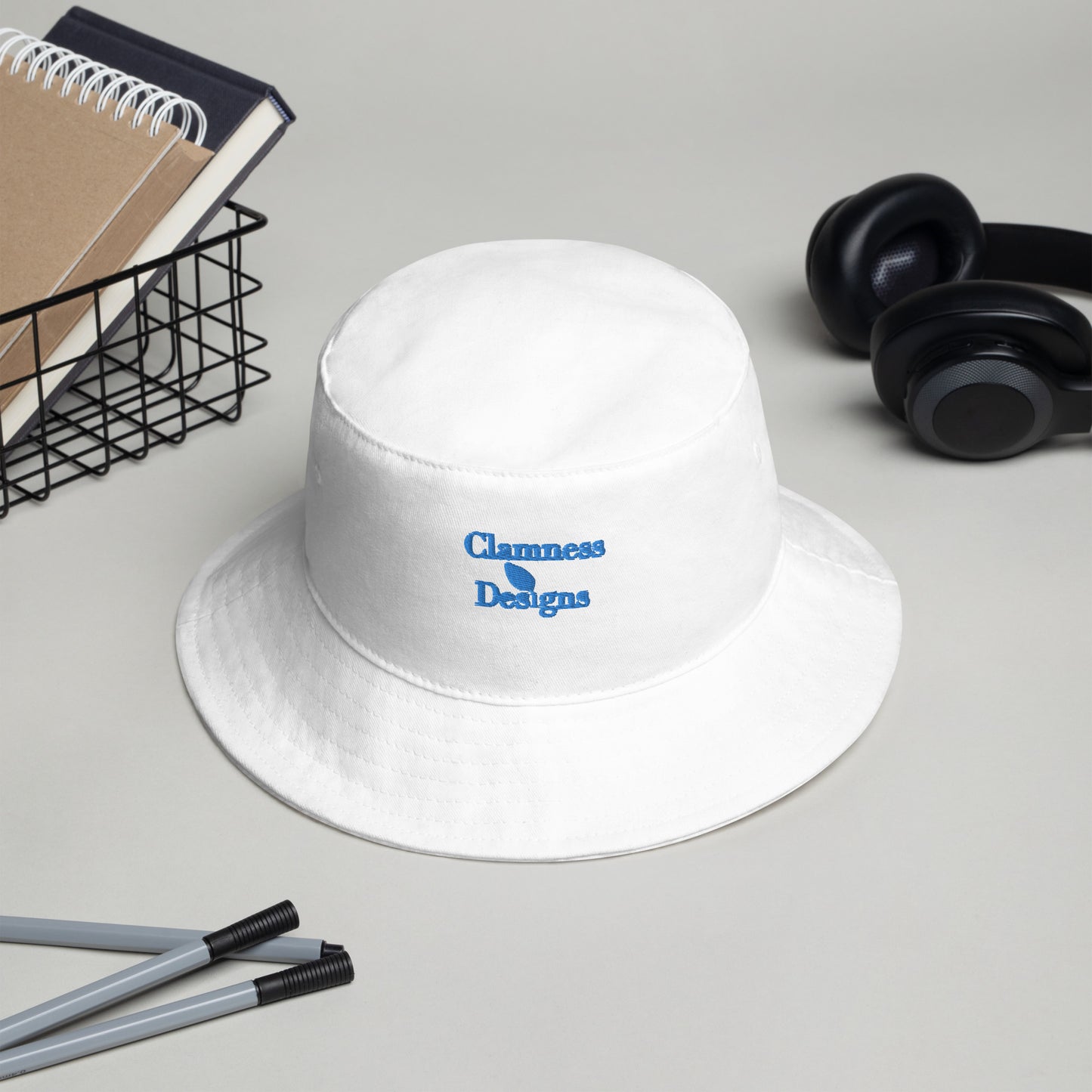 Wet Lemon Leah, Calmness Designs, Bucket Hat