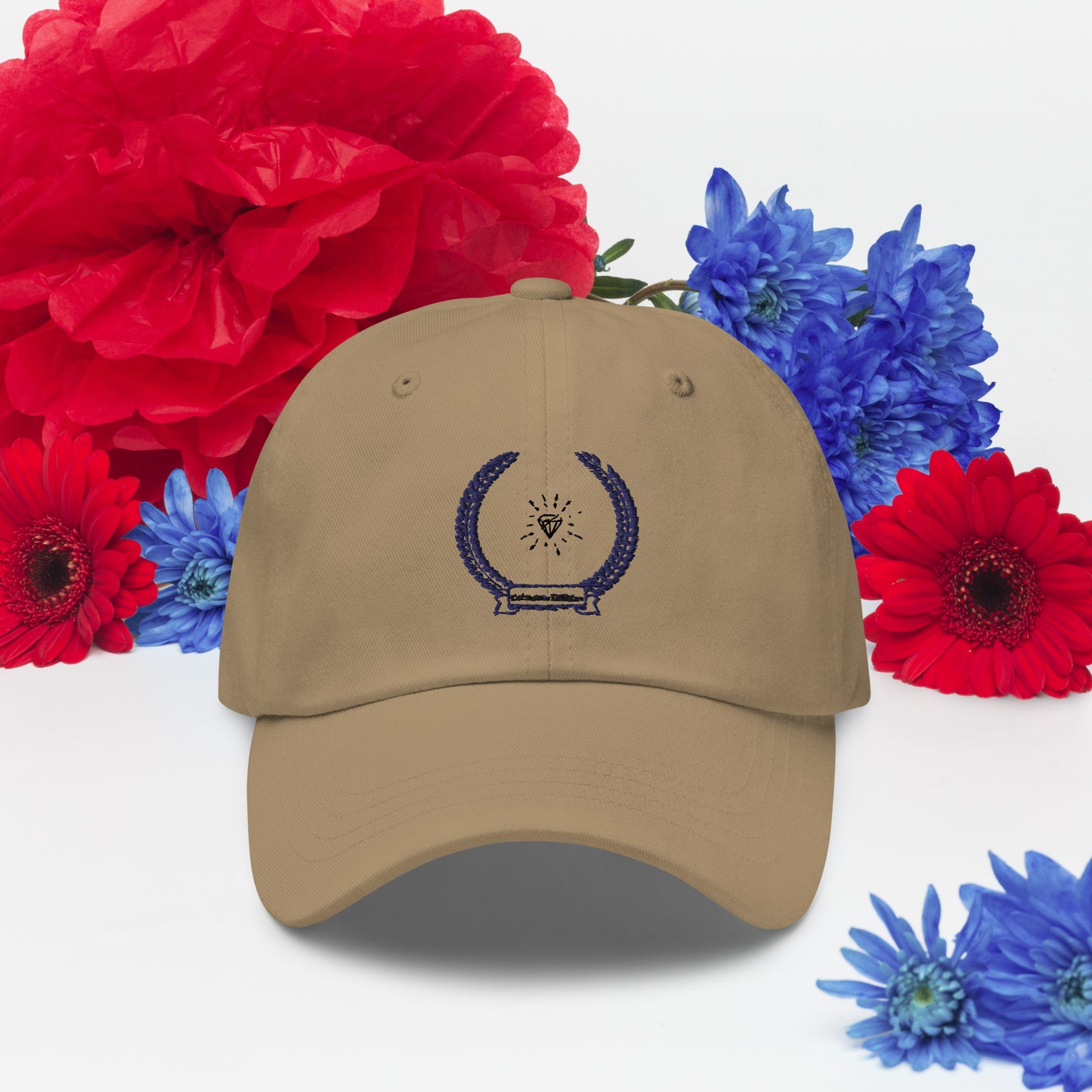 Diamond in Coats of Arms, Calmness Designs, Dad hat