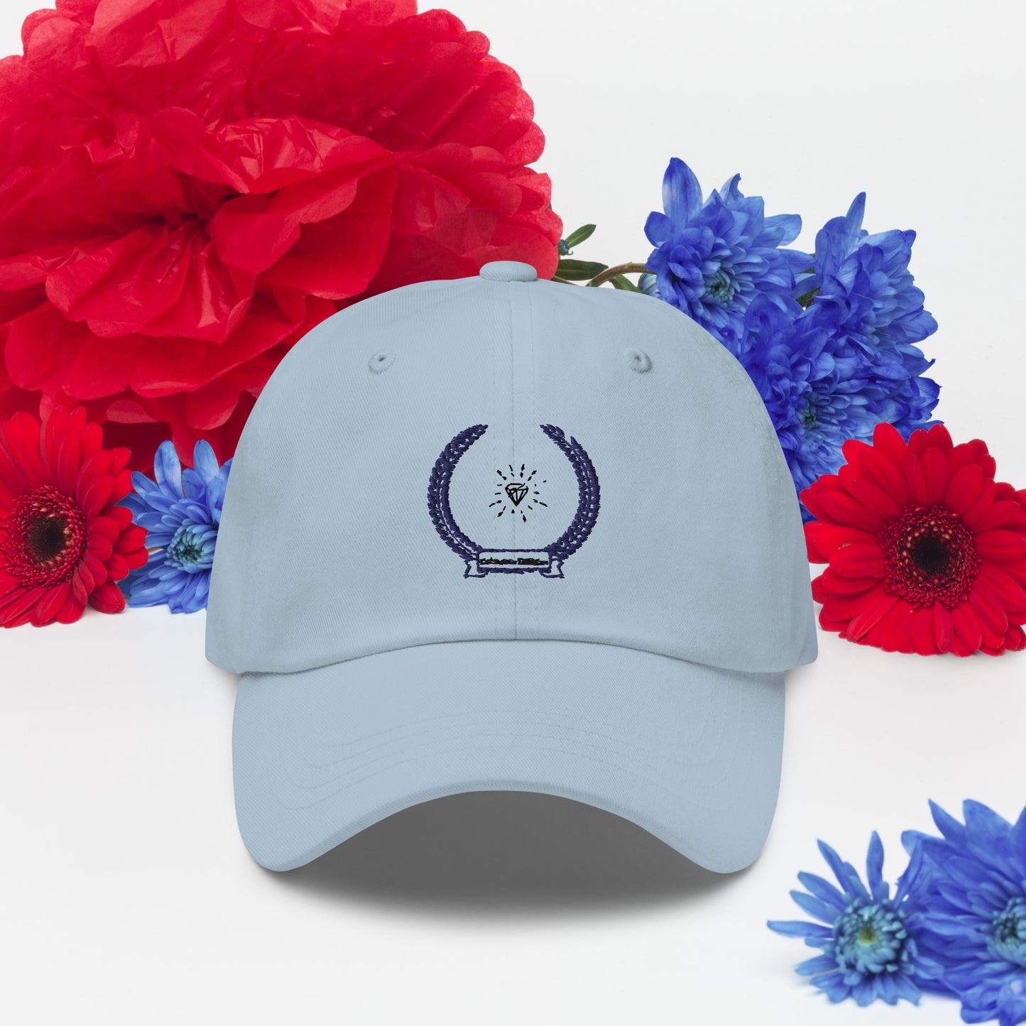 Diamond in Coats of Arms, Calmness Designs, Dad hat
