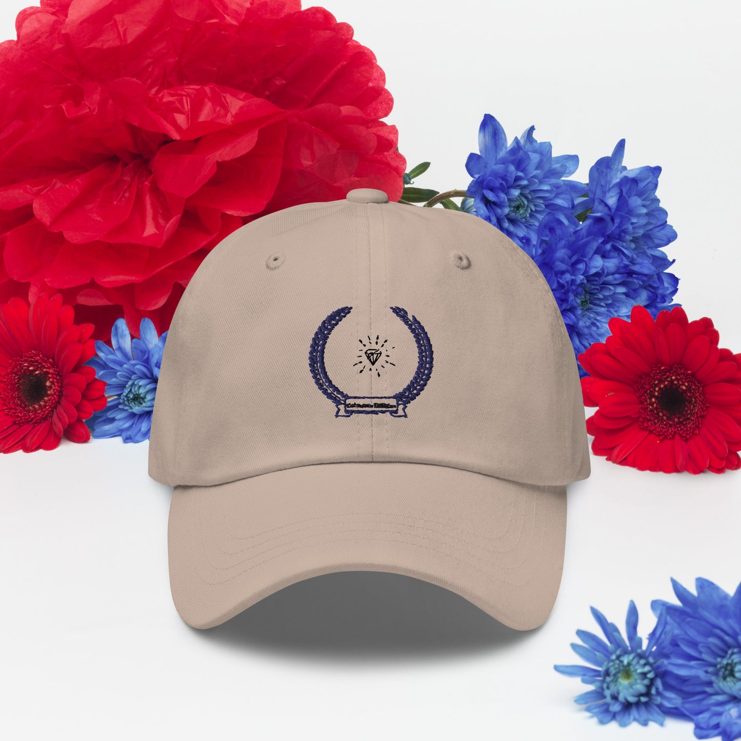 Diamond in Coats of Arms, Calmness Designs, Dad hat