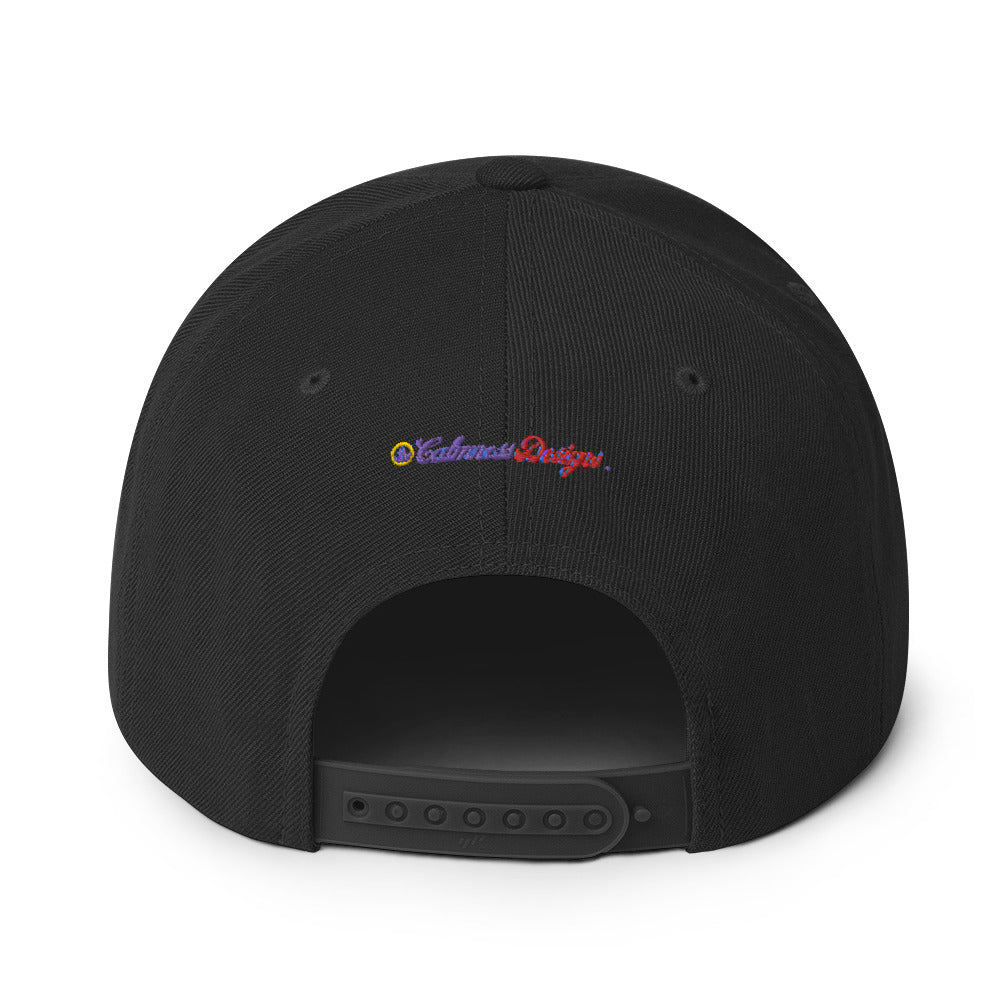 Text Frame, CALMNESS DESIGNS, Creative Designer's, Snapback Hat