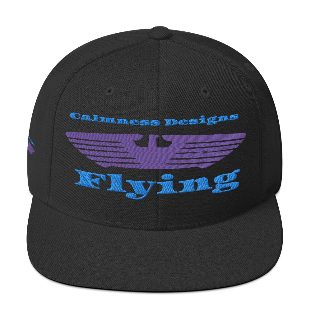 Flying Eagle, CALMNESS DESIGNS, Creative Designer's, Snapback Hat