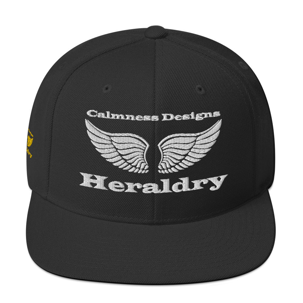 Wings for Heraldry, CALMNESS DESIGNS, Creative Designer's, Snapback Hat
