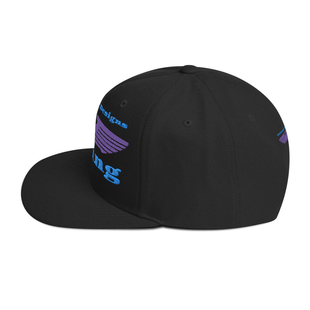 Flying Eagle, CALMNESS DESIGNS, Creative Designer's, Snapback Hat