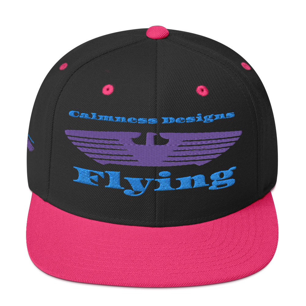 Flying Eagle, CALMNESS DESIGNS, Creative Designer's, Snapback Hat
