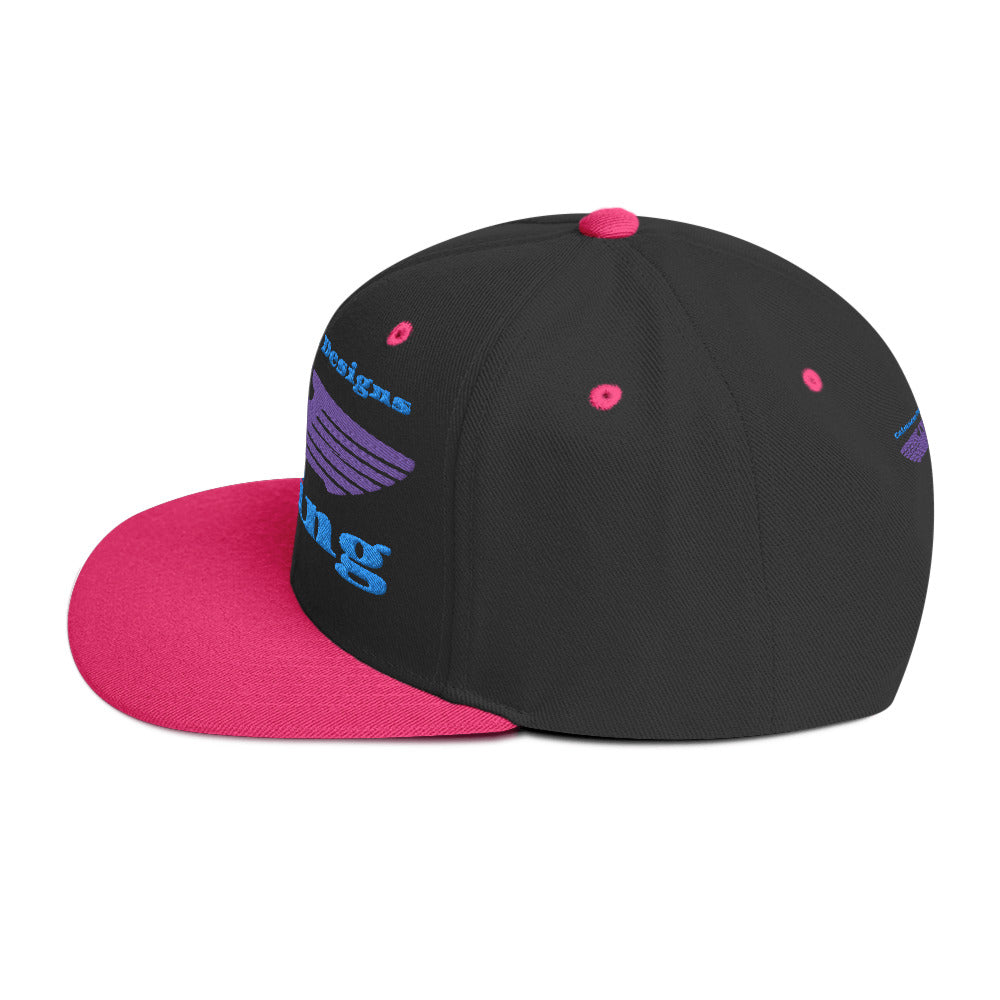 Flying Eagle, CALMNESS DESIGNS, Creative Designer's, Snapback Hat