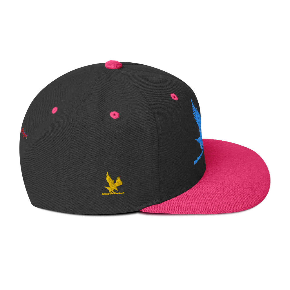 Flying Eagle, CALMNESS DESIGNS, Creative Designer's, Snapback Hat