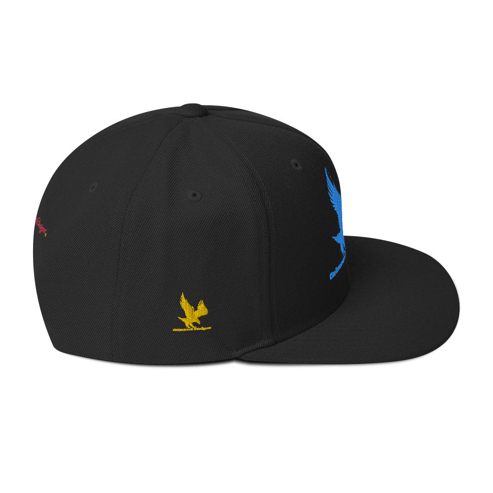 Flying Eagle, CALMNESS DESIGNS, Creative Designer's, Snapback Hat