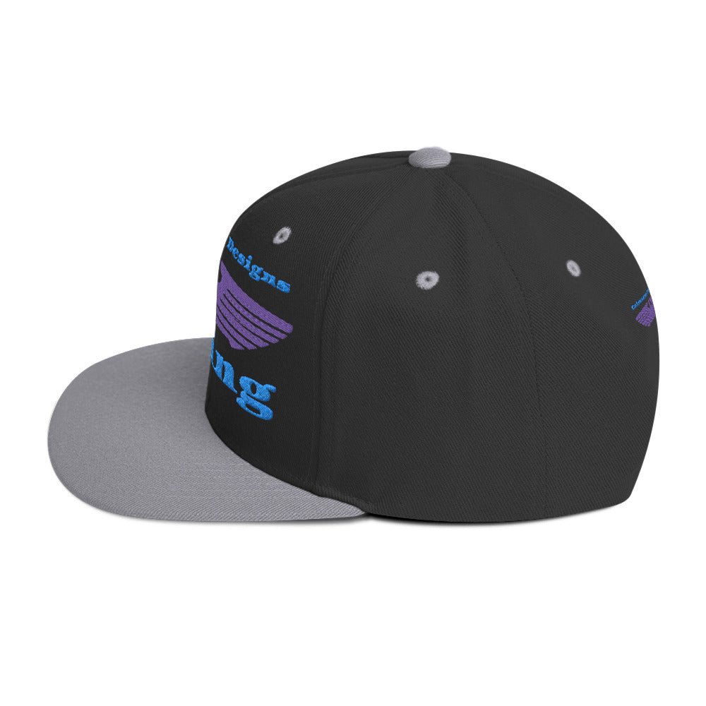 Flying Eagle, CALMNESS DESIGNS, Creative Designer's, Snapback Hat