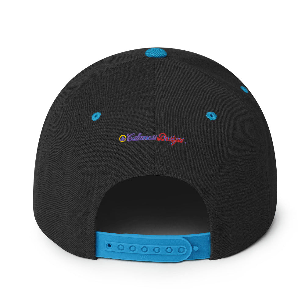 Text Frame, CALMNESS DESIGNS, Creative Designer's, Snapback Hat