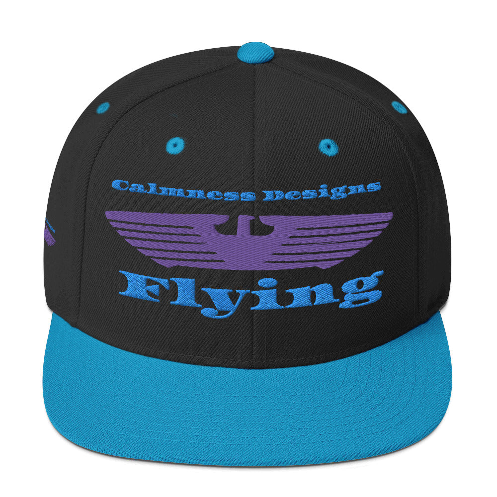 Flying Eagle, CALMNESS DESIGNS, Creative Designer's, Snapback Hat