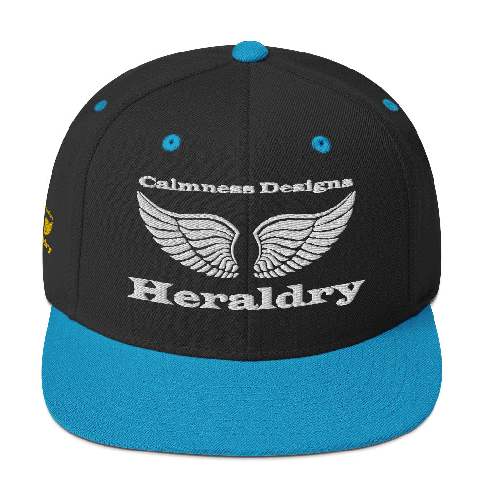 Wings for Heraldry, CALMNESS DESIGNS, Creative Designer's, Snapback Hat