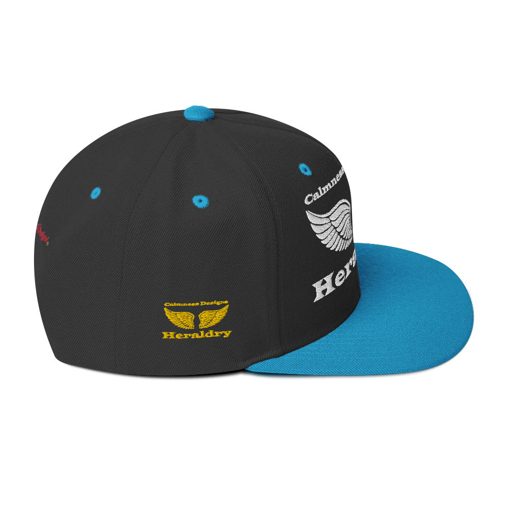 Wings for Heraldry, CALMNESS DESIGNS, Creative Designer's, Snapback Hat