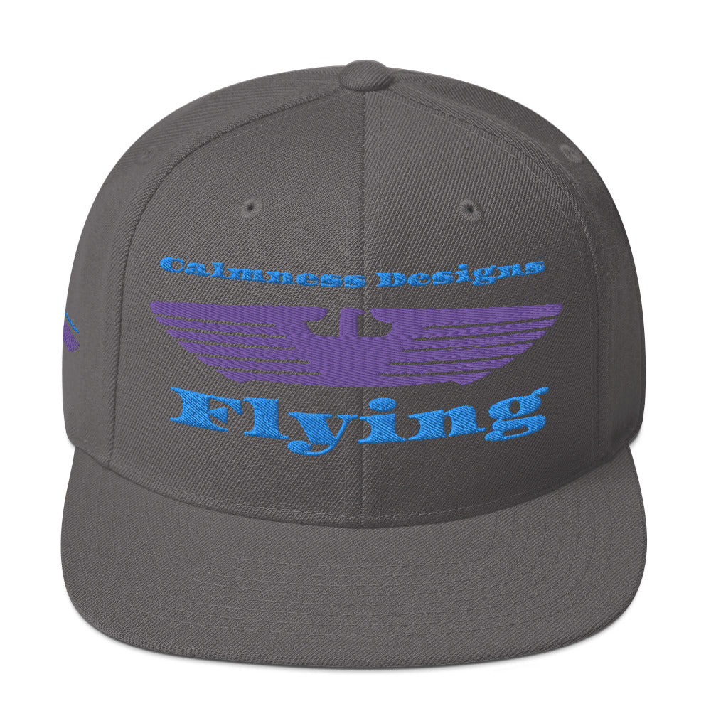 Flying Eagle, CALMNESS DESIGNS, Creative Designer's, Snapback Hat