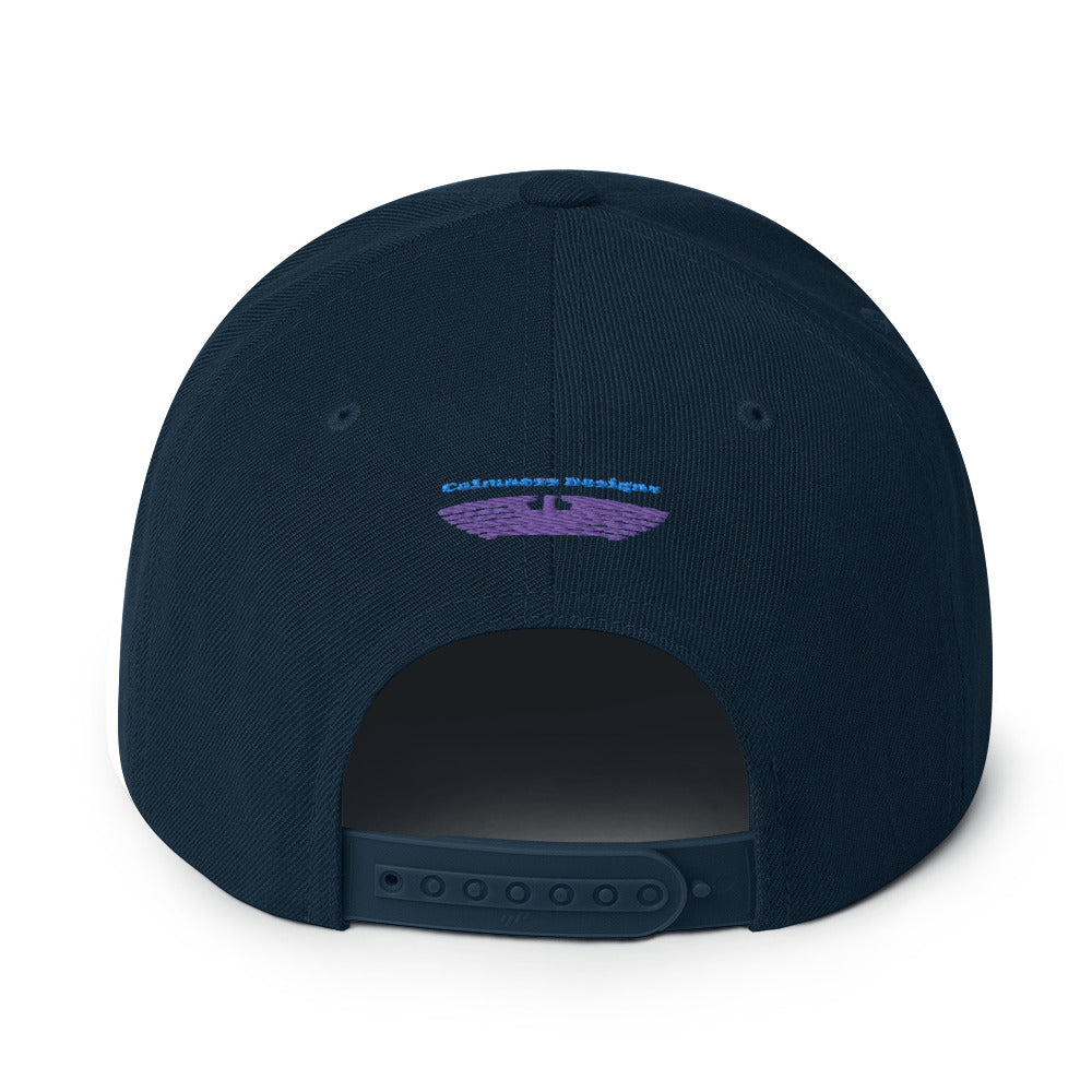 Flying Eagle, CALMNESS DESIGNS, Creative Designer's, Snapback Hat