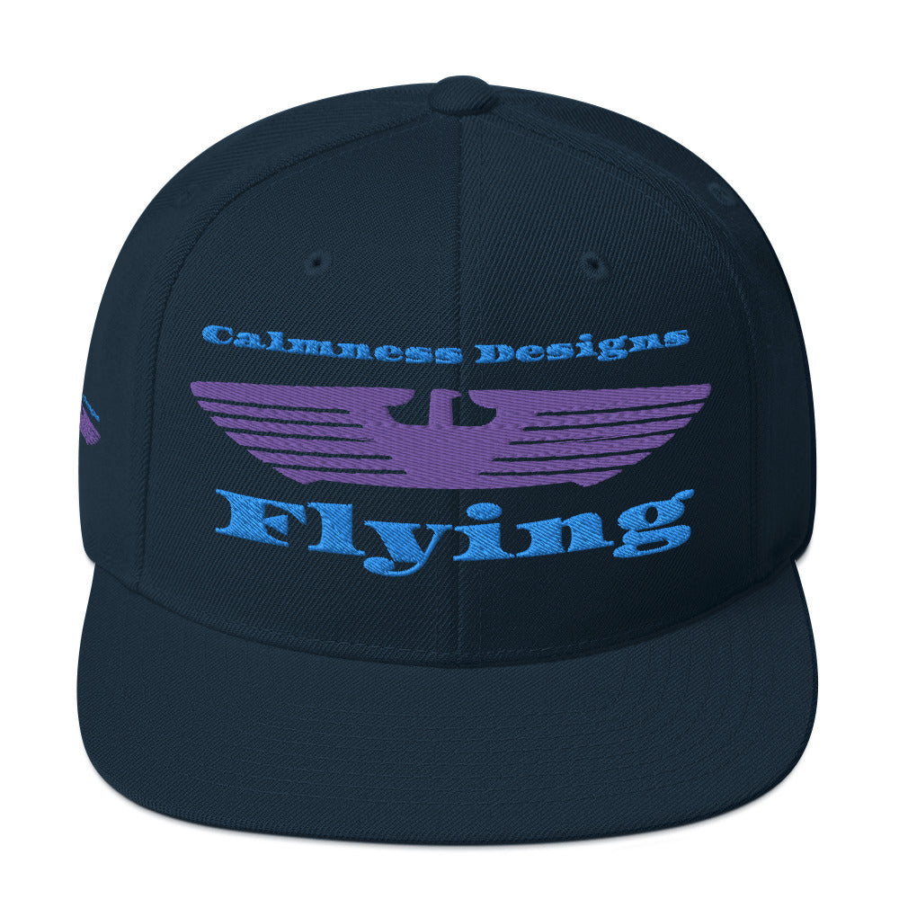 Flying Eagle, CALMNESS DESIGNS, Creative Designer's, Snapback Hat