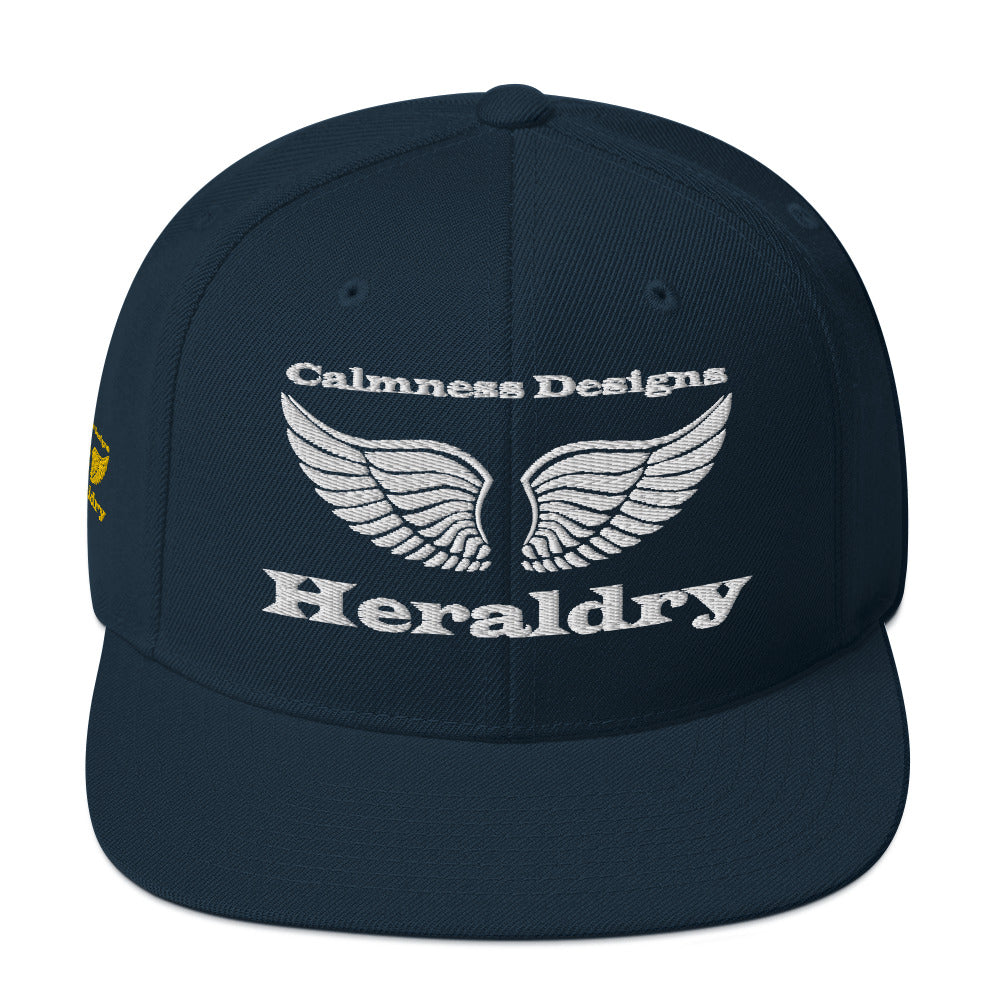 Wings for Heraldry, CALMNESS DESIGNS, Creative Designer's, Snapback Hat