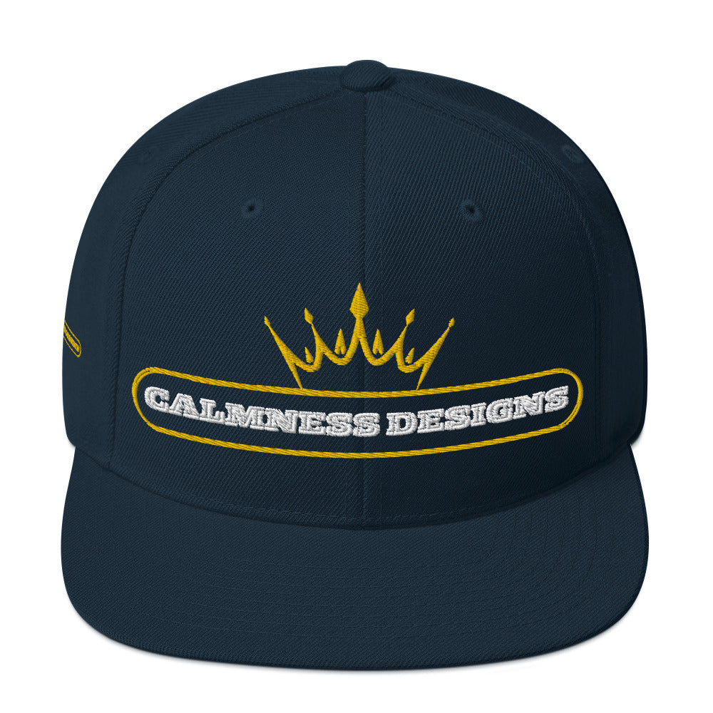 Text Frame, CALMNESS DESIGNS, Creative Designer's, Snapback Hat