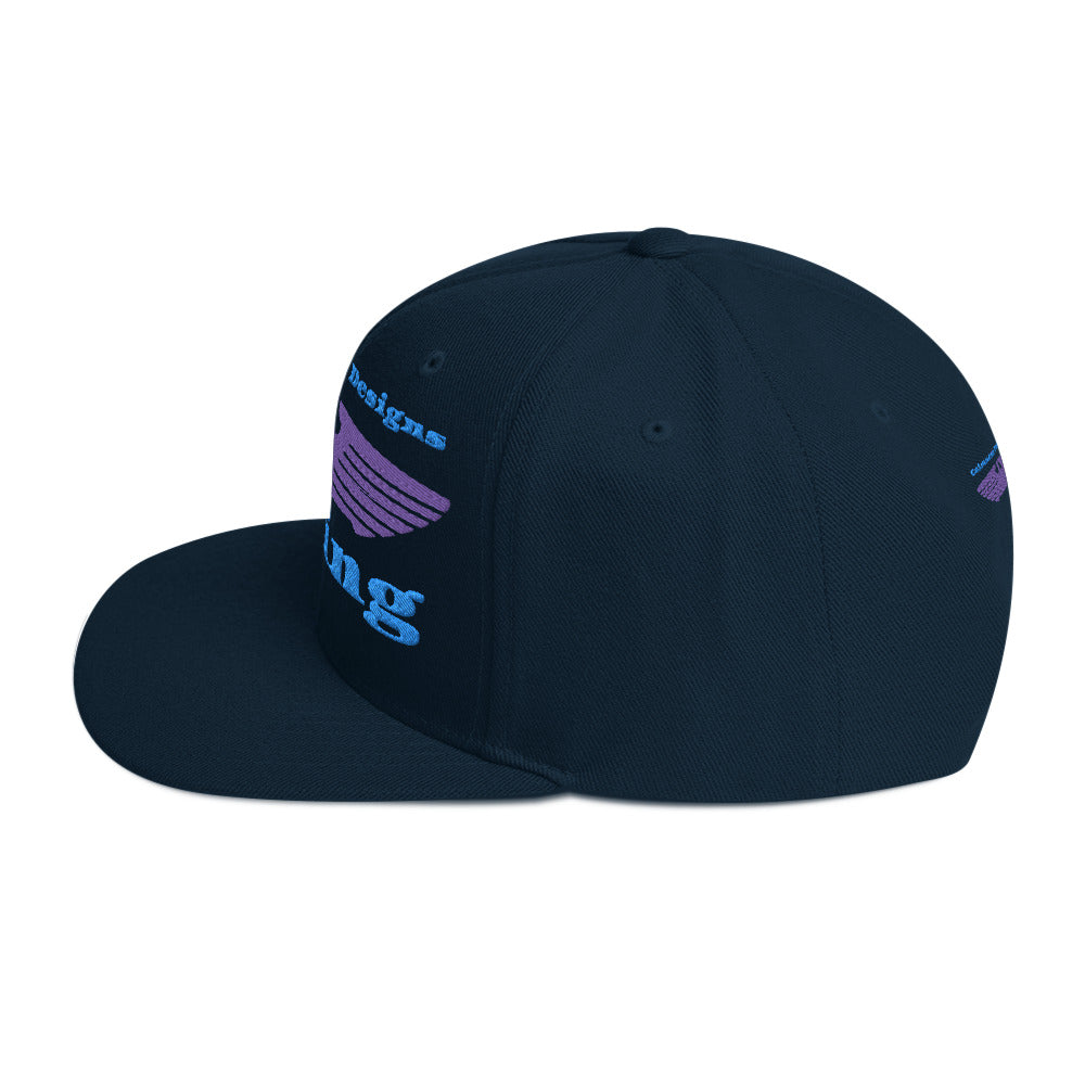 Flying Eagle, CALMNESS DESIGNS, Creative Designer's, Snapback Hat
